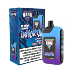 Электронная сигарета GANG IMMORTAL 16000 - Мятные Лесные Ягоды