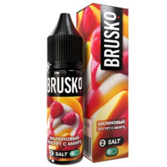 Жидкость BRUSKO(Chubby) 2 35мл Малиновый йогурт с манго 2